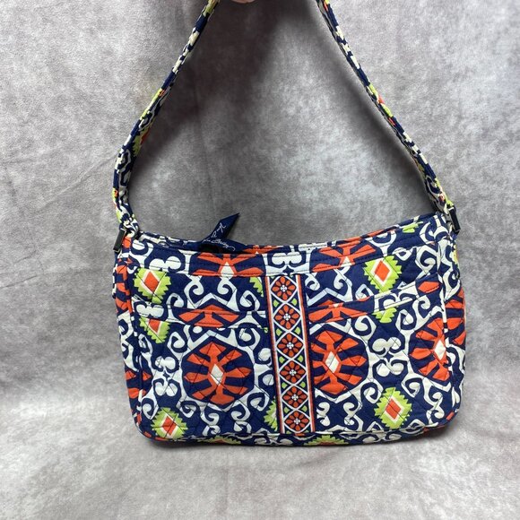 Vera Bradley Retired Sun Valley Pattern Shoulder Bag Purse - Picture 3 of 15
